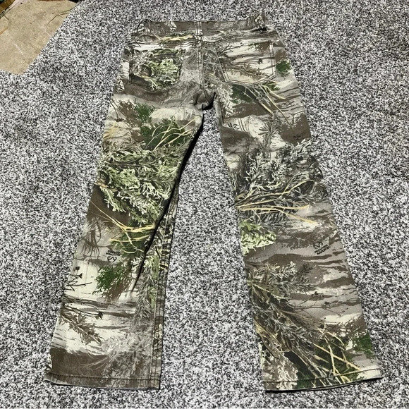Realtree Camouflage Pants Youth Medium Cotton Outdoor/Hunting See Note - Picture 10 of 11